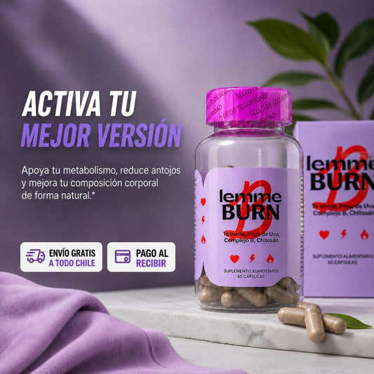 La fórmula en cápsulas que acelera tu metabolismo y quema grasa desde el primer día.